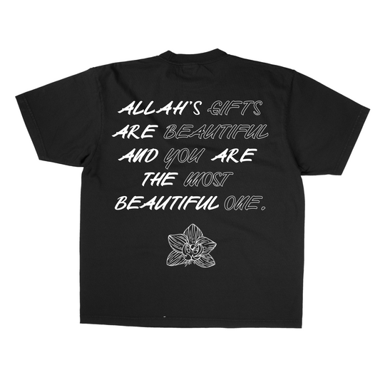 ALLAHS GIFTS BLACK/WHITE TEE