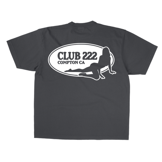 CLUB 222 SHADOW/WHITE TEE