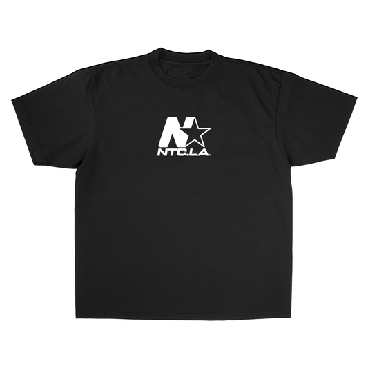 NTC LA STAR LOGO BLACK/WHITE TEE