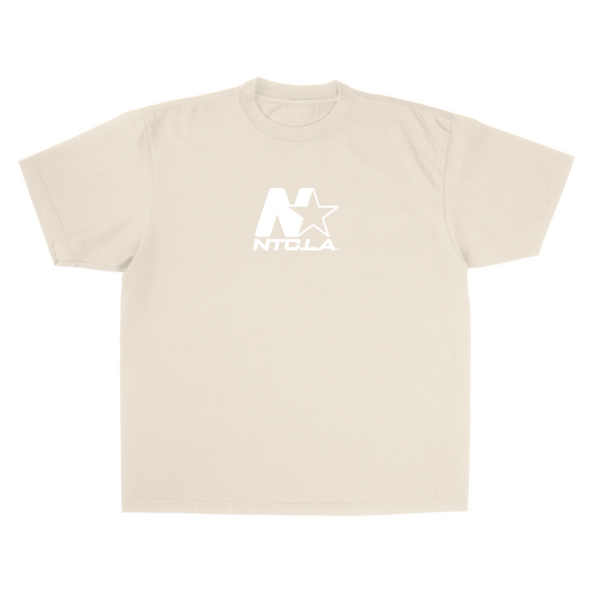 NTC LA STAR LOGO CREME/WHITE TEE