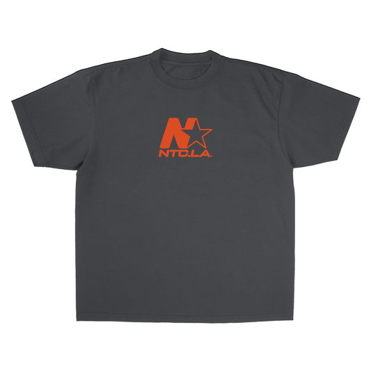 NTC LA STAR LOGO SHADOW/ORANGE TEE