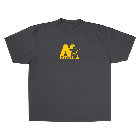 NTC LA STAR LOGO SHADOW/YELLOW TEE