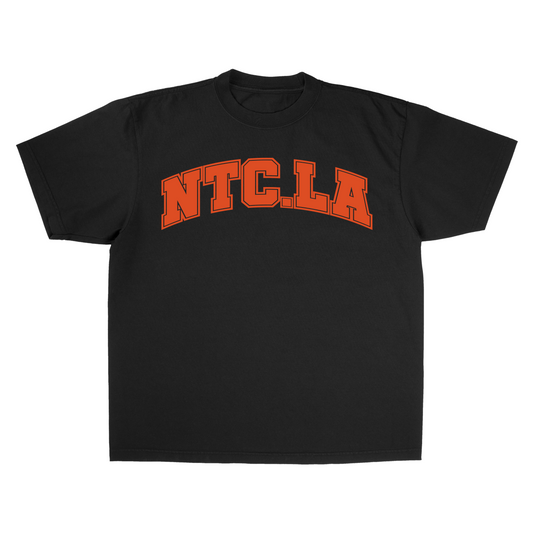 NTC LA UNI BLACK/ORANGE TEE