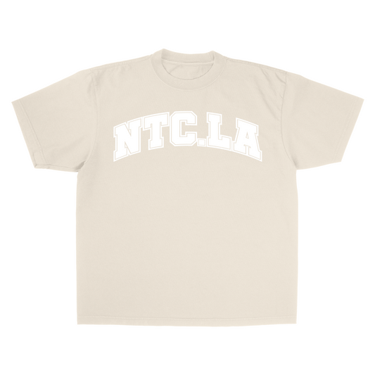 NTC LA UNI CREME/WHITE TEE
