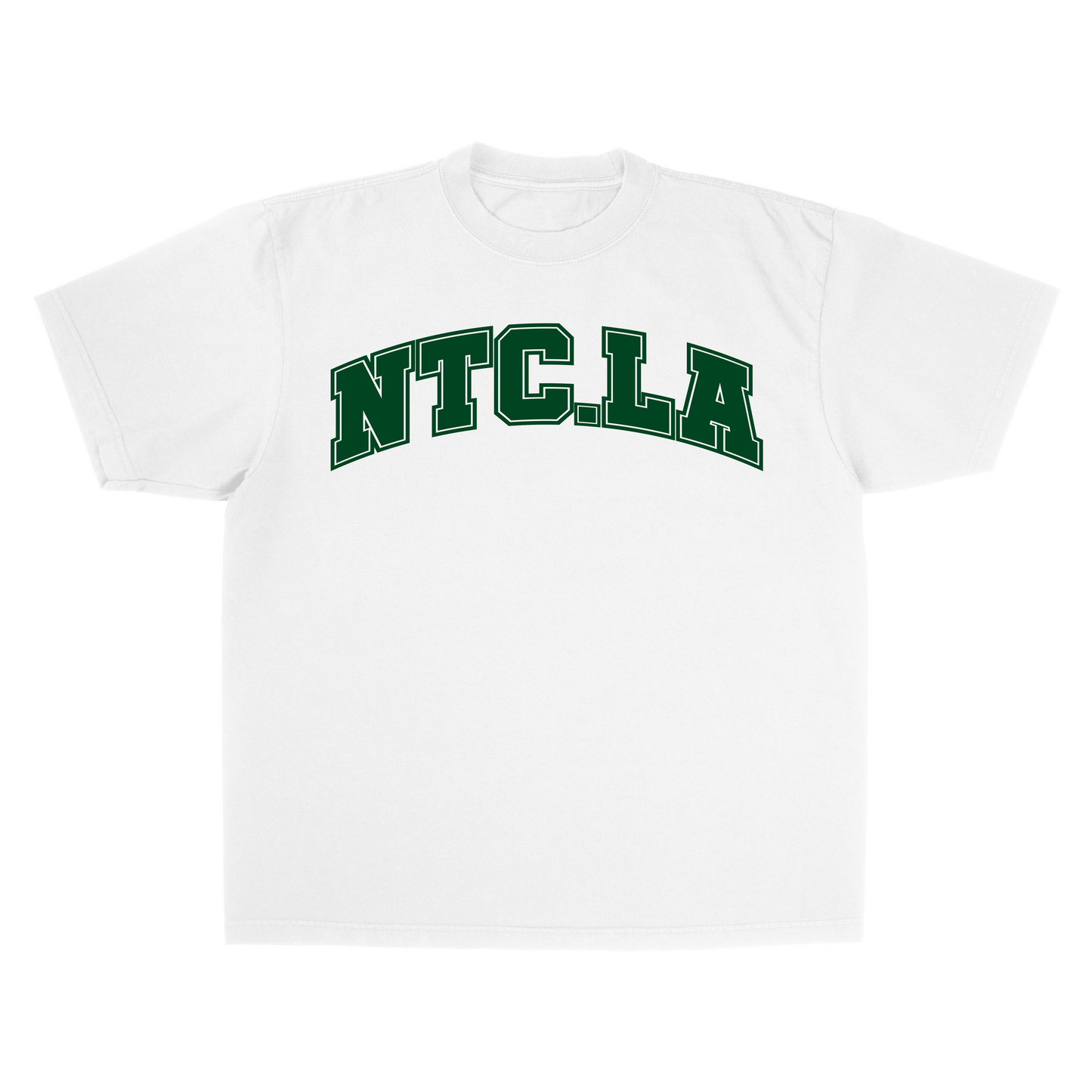 NTC LA UNI WHITE/GREEN TEE