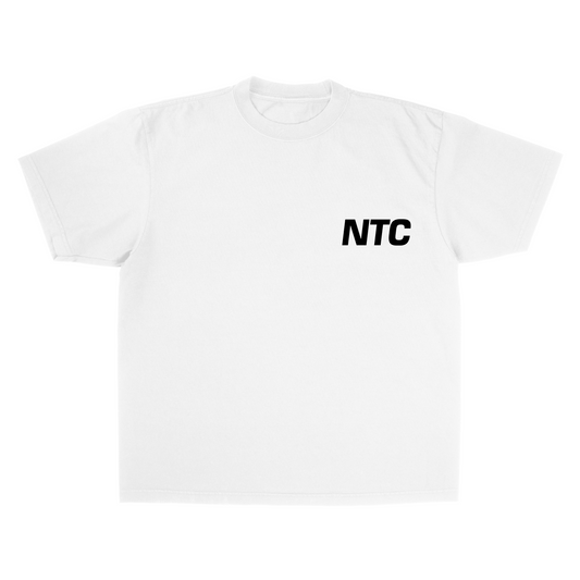 NTC LETTER WHITE/BLACK TEE