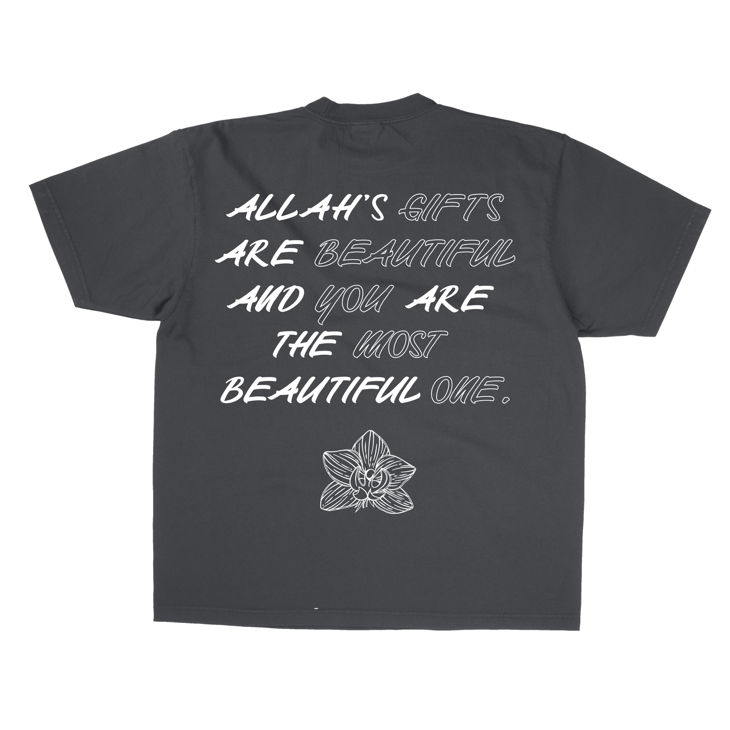 ALLAHS GIFTS SHADOW/WHITE TEE
