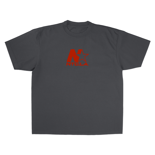 NTC LA STAR LOGO SHADOW/RED TEE