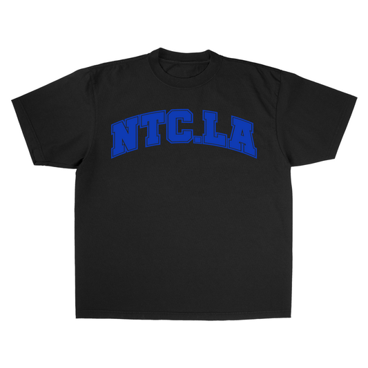 NTC LA UNI BLACK/BLUE TEE