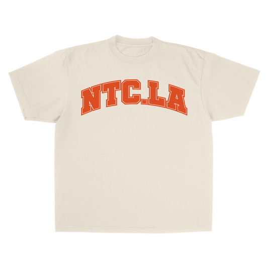 NTC LA UNI CREME/ORANGE TEE