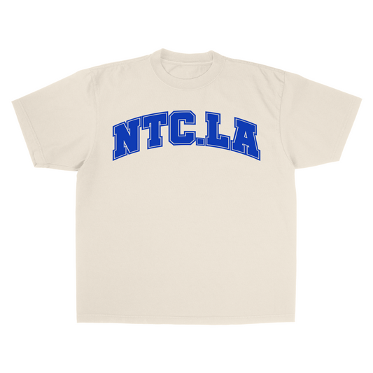 NTC LA UNI CREME/BLUE TEE