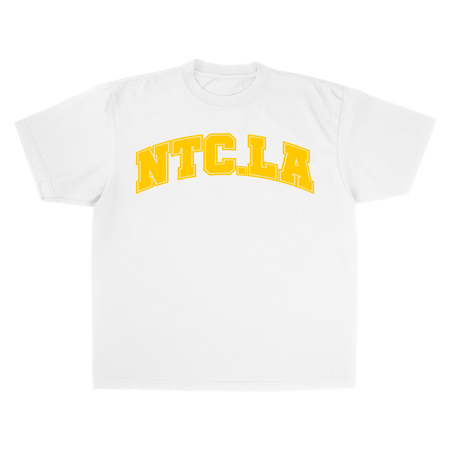 NTC LA UNI WHITE/YELLOW TEE
