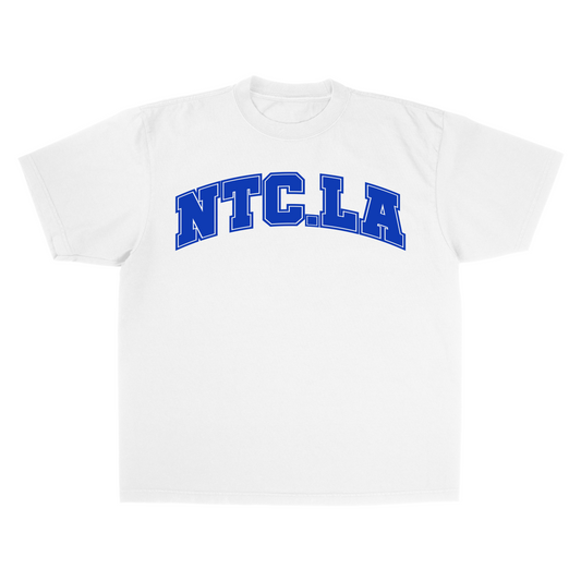 NTC LA UNI WHITE/BLUE TEE